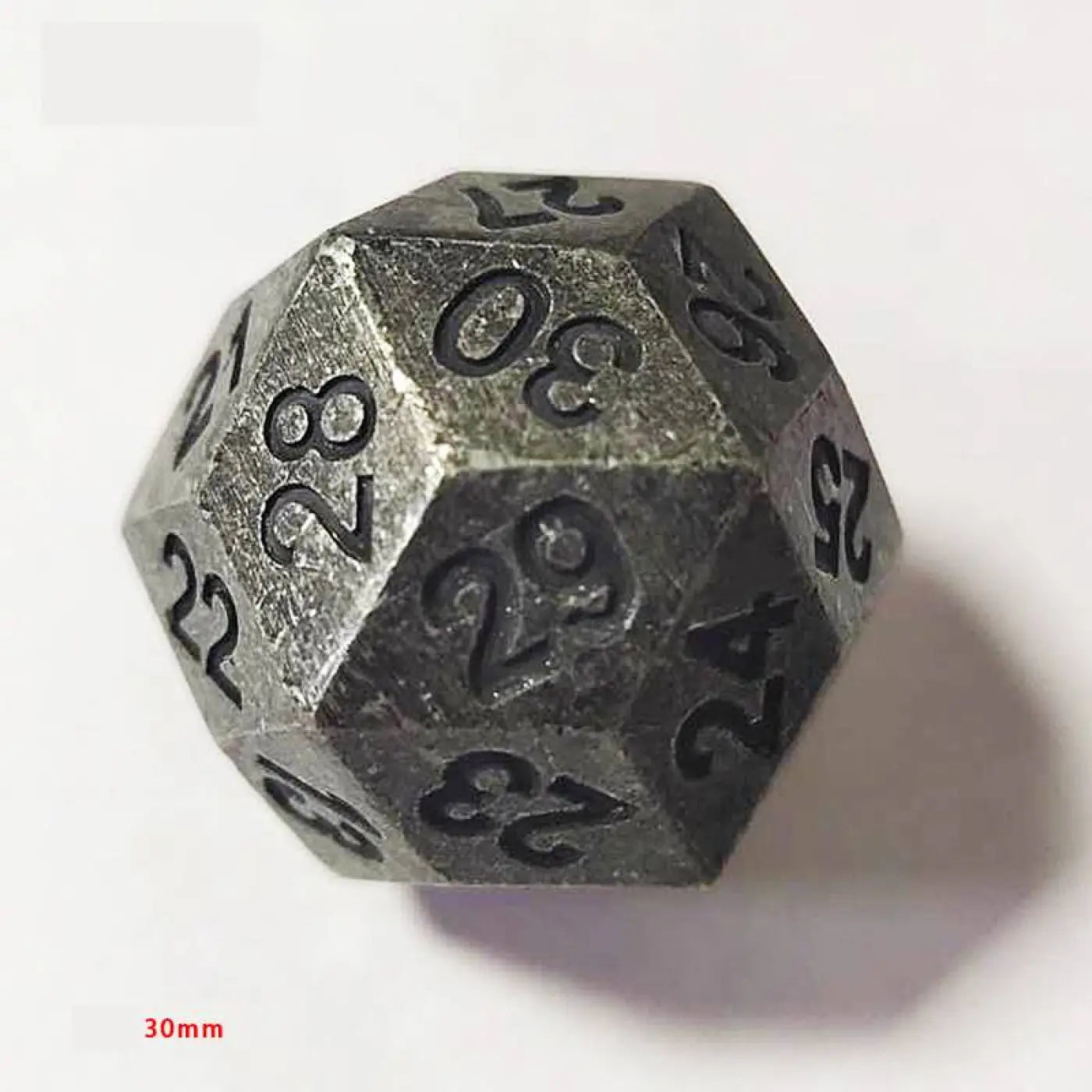 The Ball Depot novelty ball: Solid metal hundred face dice ball