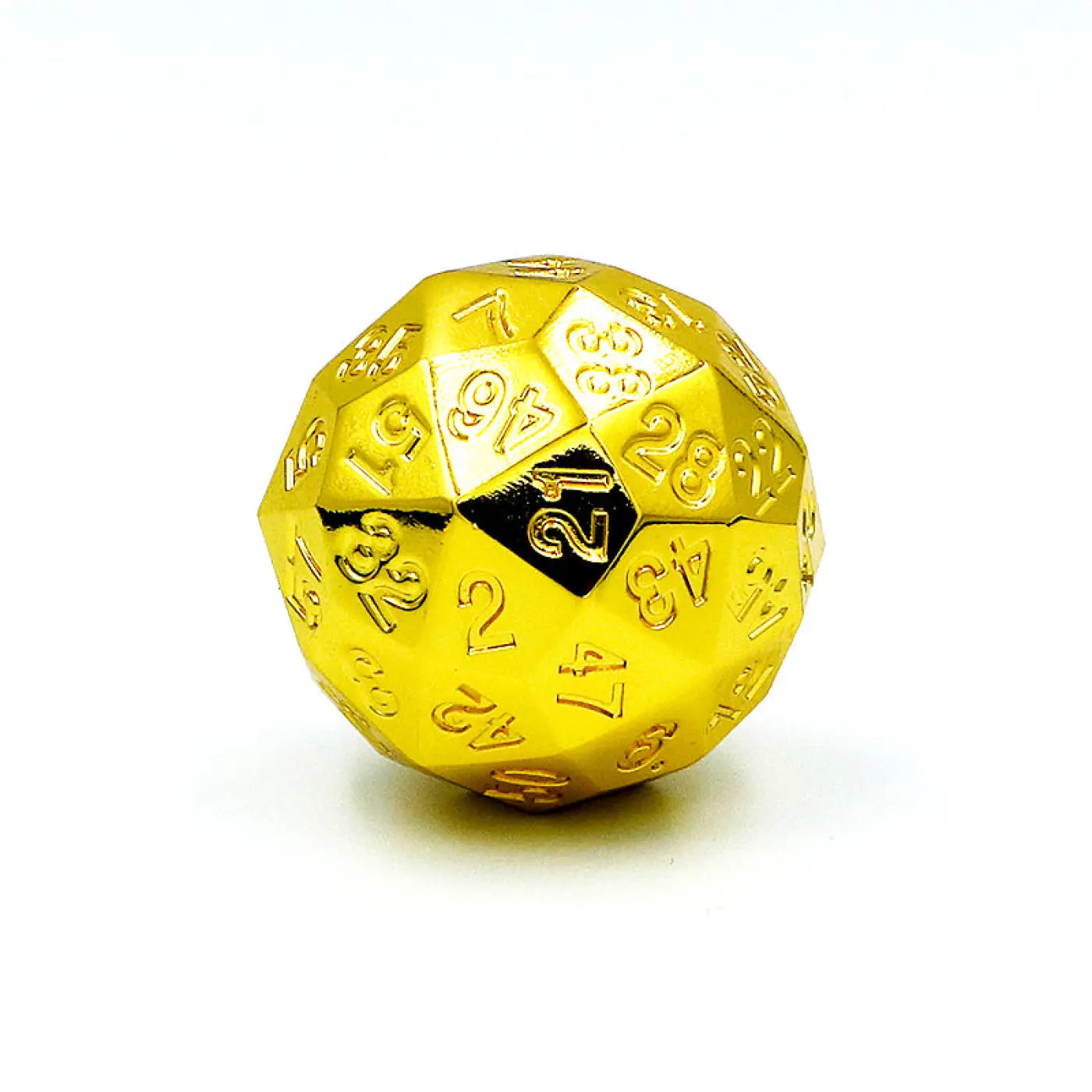 The Ball Depot novelty ball: Solid metal hundred face dice ball