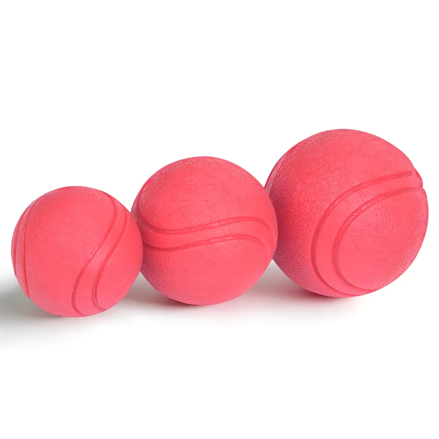 The Ball Depot Cat Balls: Solid rubber elastic ball