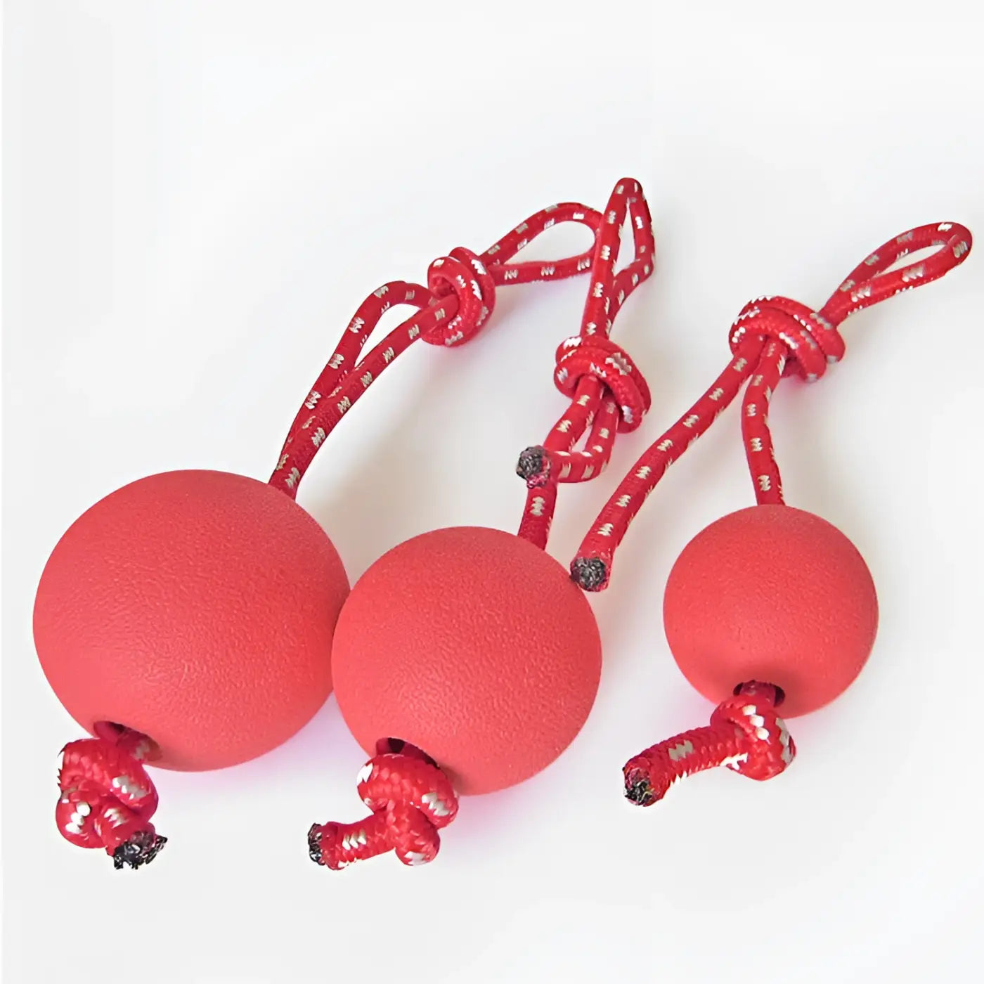 The Ball Depot Cat Balls: Solid rubber elastic ball