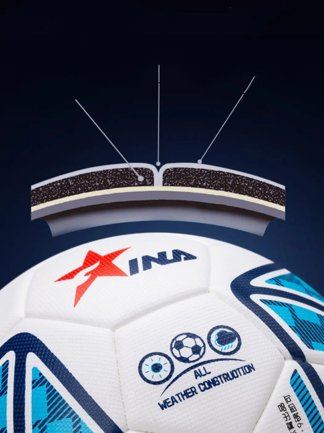 The Ball Depot soccer ball: Special Training Heat-Bonded Wear-Resistant Soccer Ball