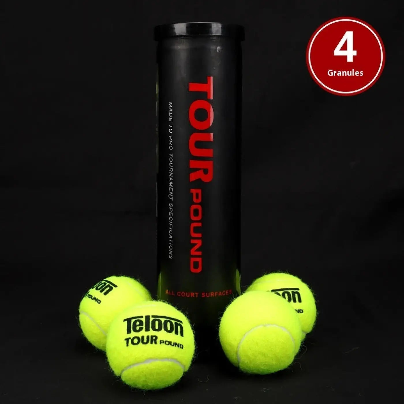 The Ball Depot tennis balls: Special Training Tennis Ball 4 Pack