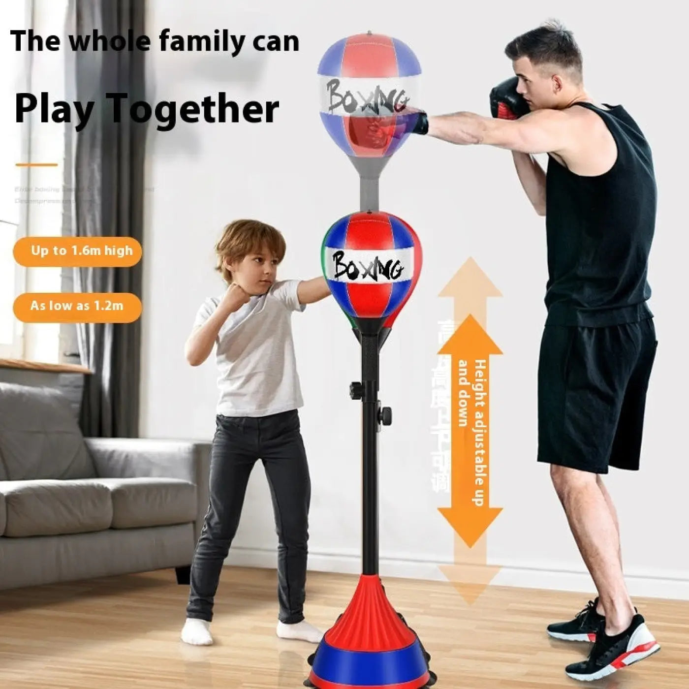 The Ball Depot boxing ball: Speed Ball Anti-stress Trainer
