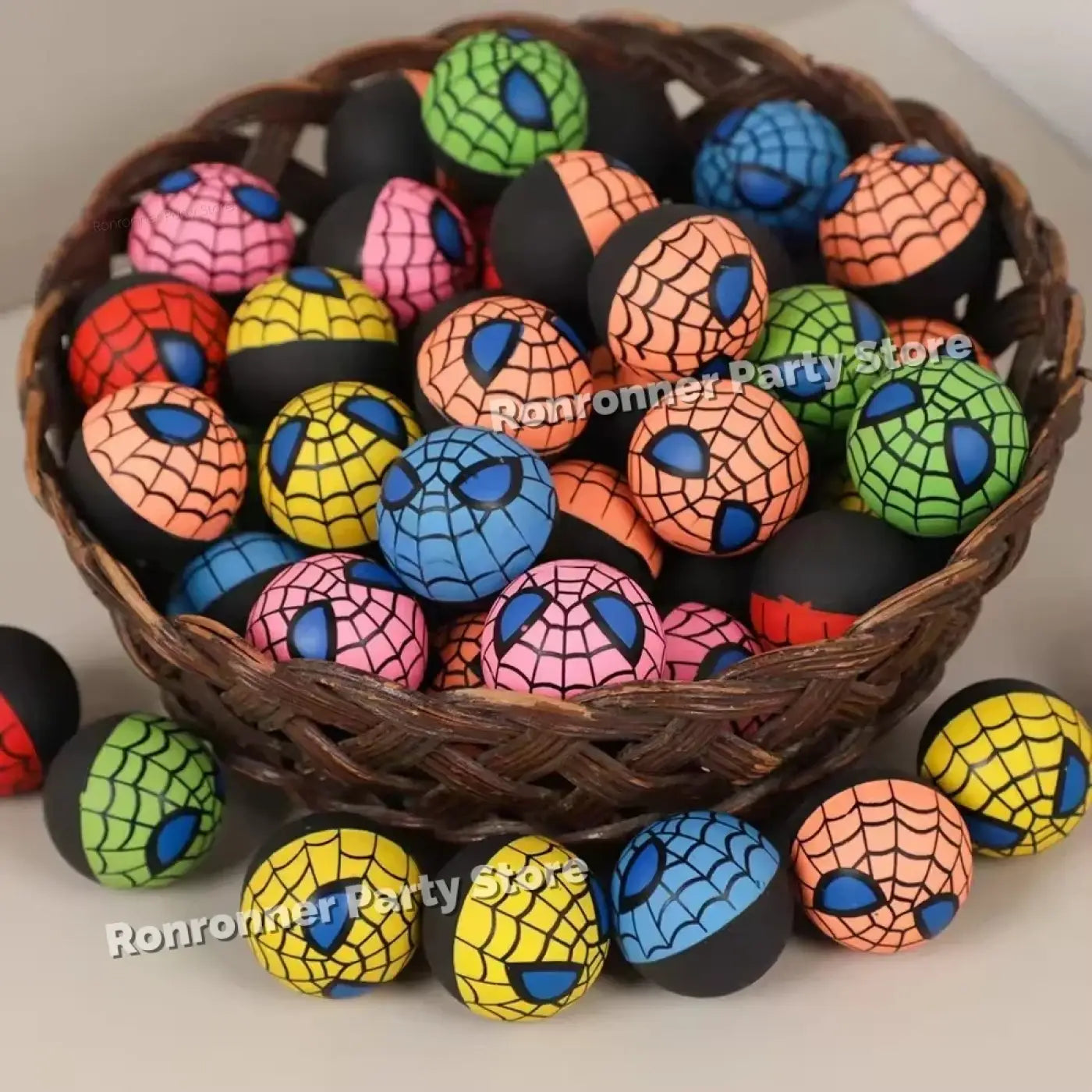 The Ball Depot novelty ball: Spider Jumping Bouncy Ball