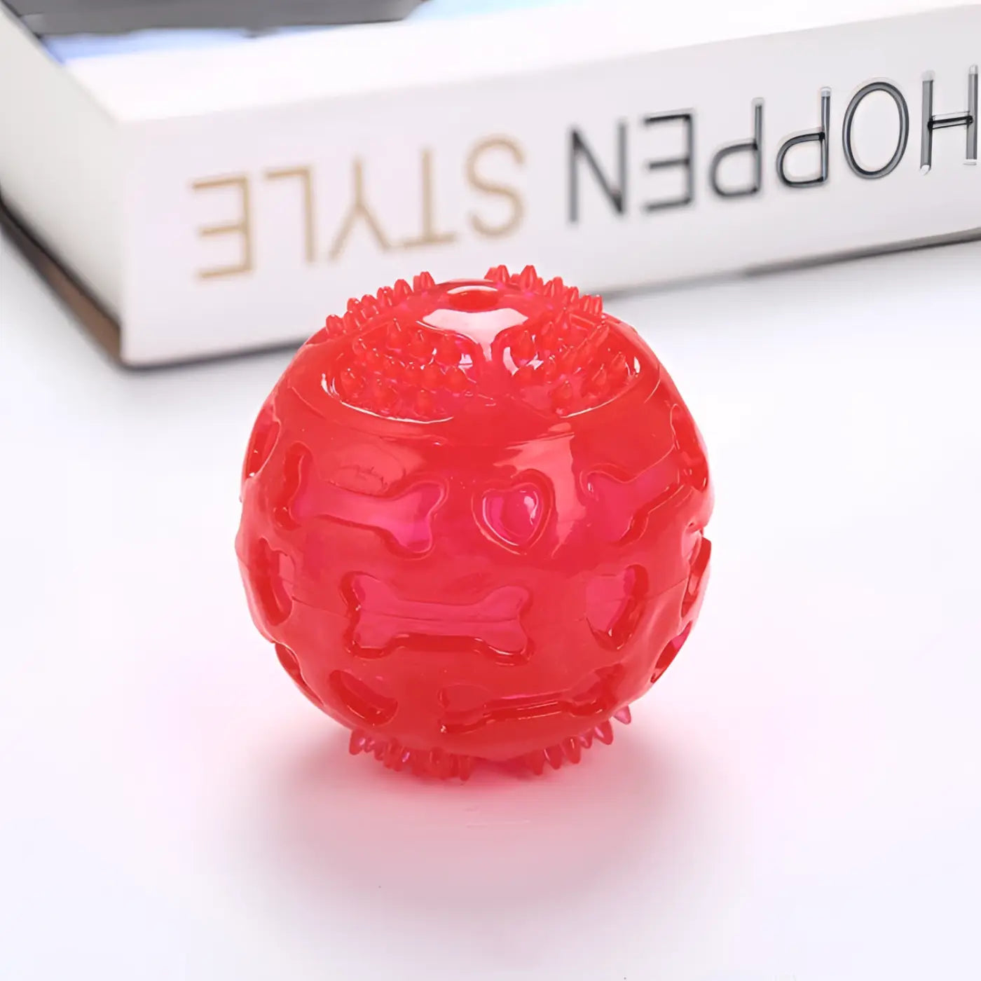 The Ball Depot Pet Toys: Spikey and Smooth Dog Ball