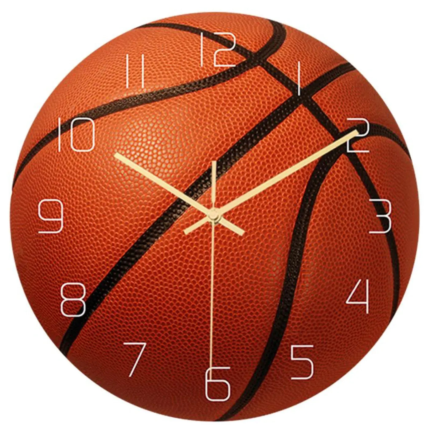 The Ball Depot decorative ball: Sport Ball Silent Movement Wall Clock