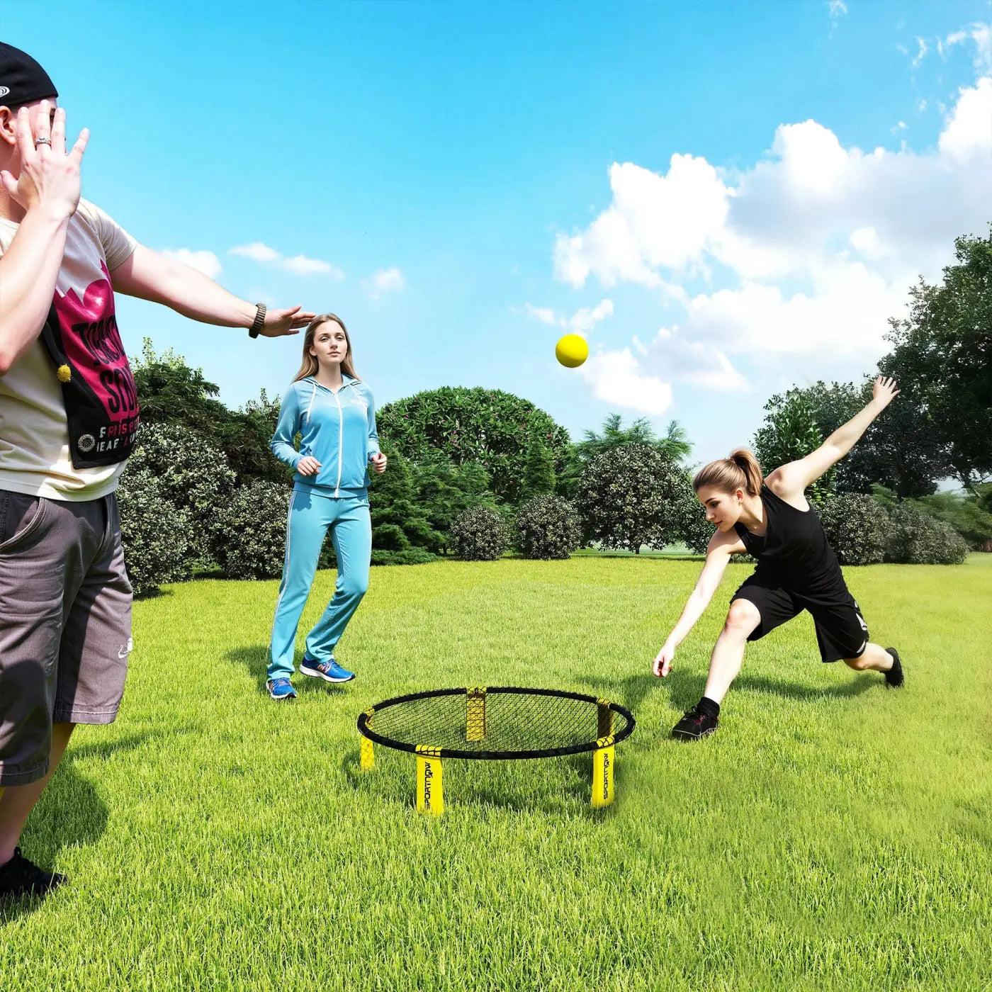 The Ball Depot ball game: SPORTNOW Spike Ball Game Set