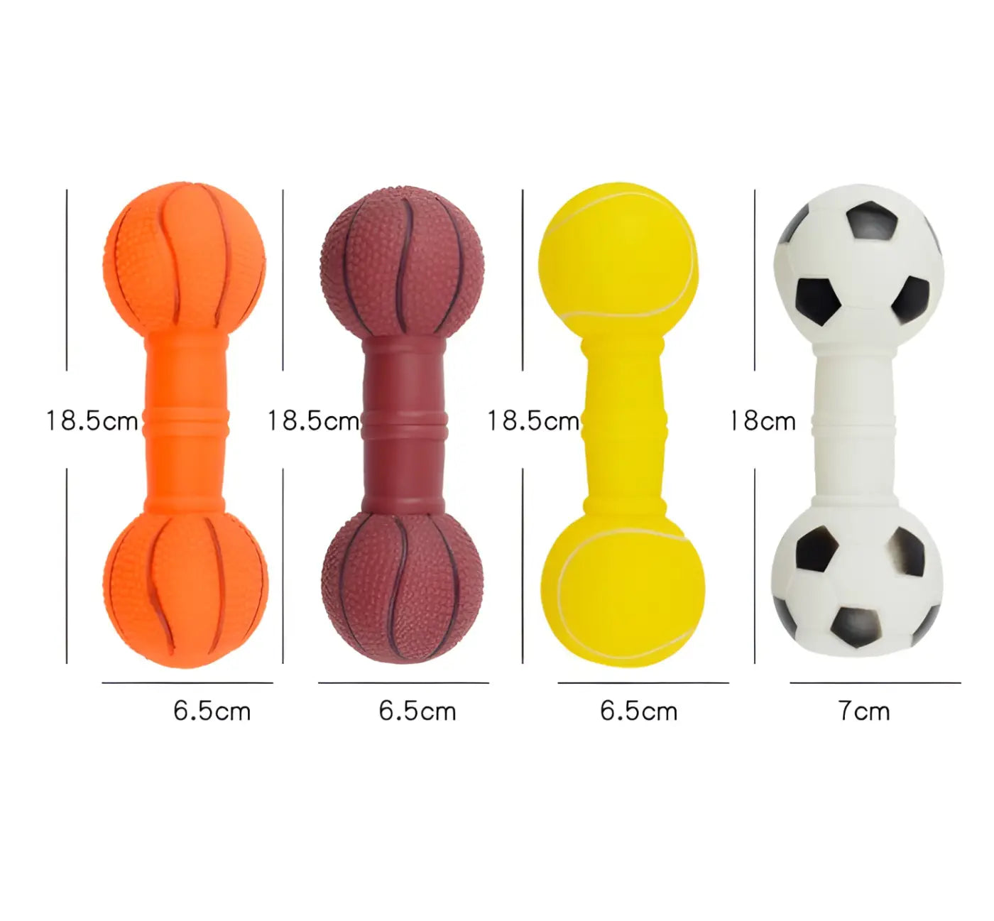 The Ball Depot dog ball: Sports Ball Dog Toy