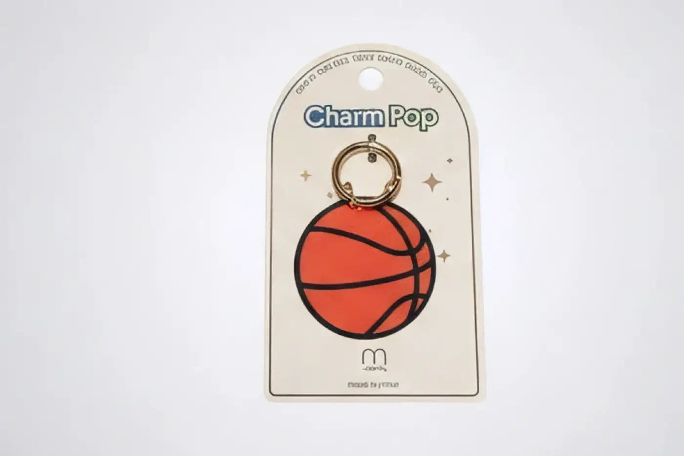 Love and Repeat keychain: Sports Ball Key Charm