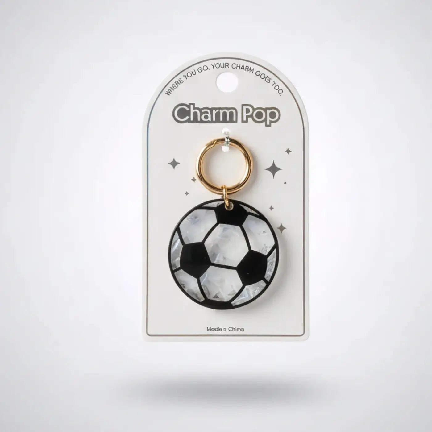 Love and Repeat keychain: Sports Ball Key Charm