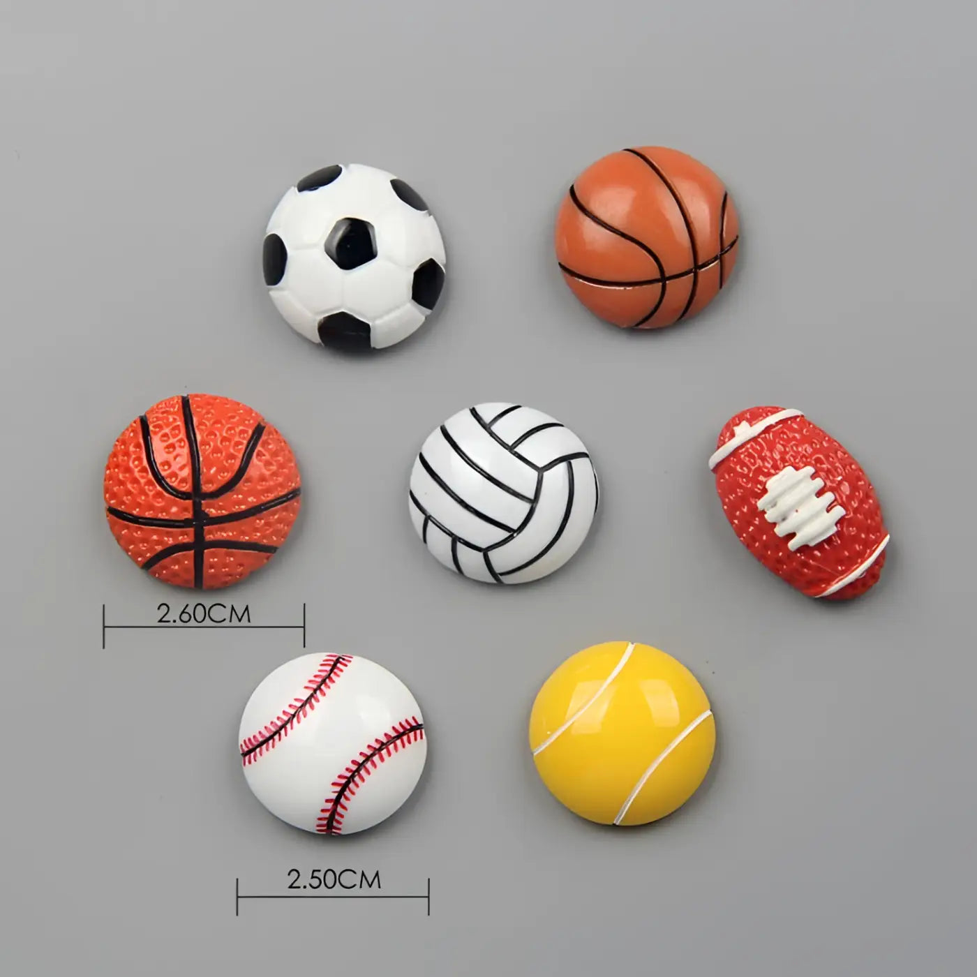 The Ball Depot stickers: Sports Ball Magnets