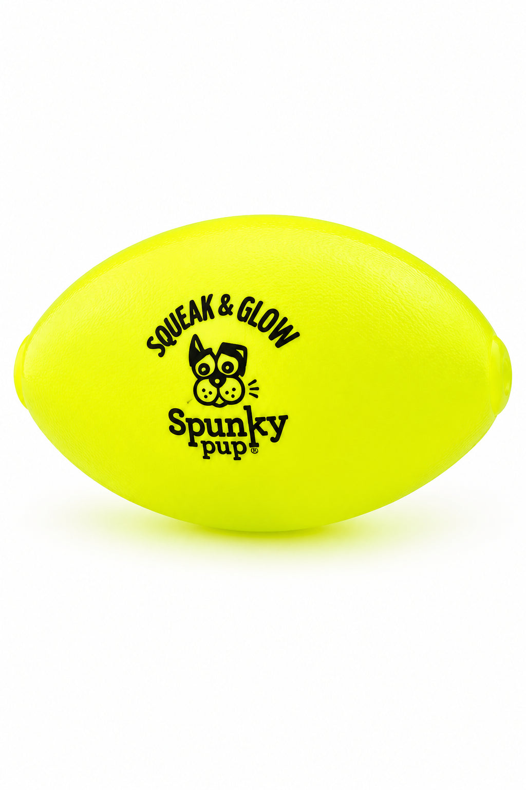 Spunky Pup dog ball: Spunky Pup - Squeak and Glow Football