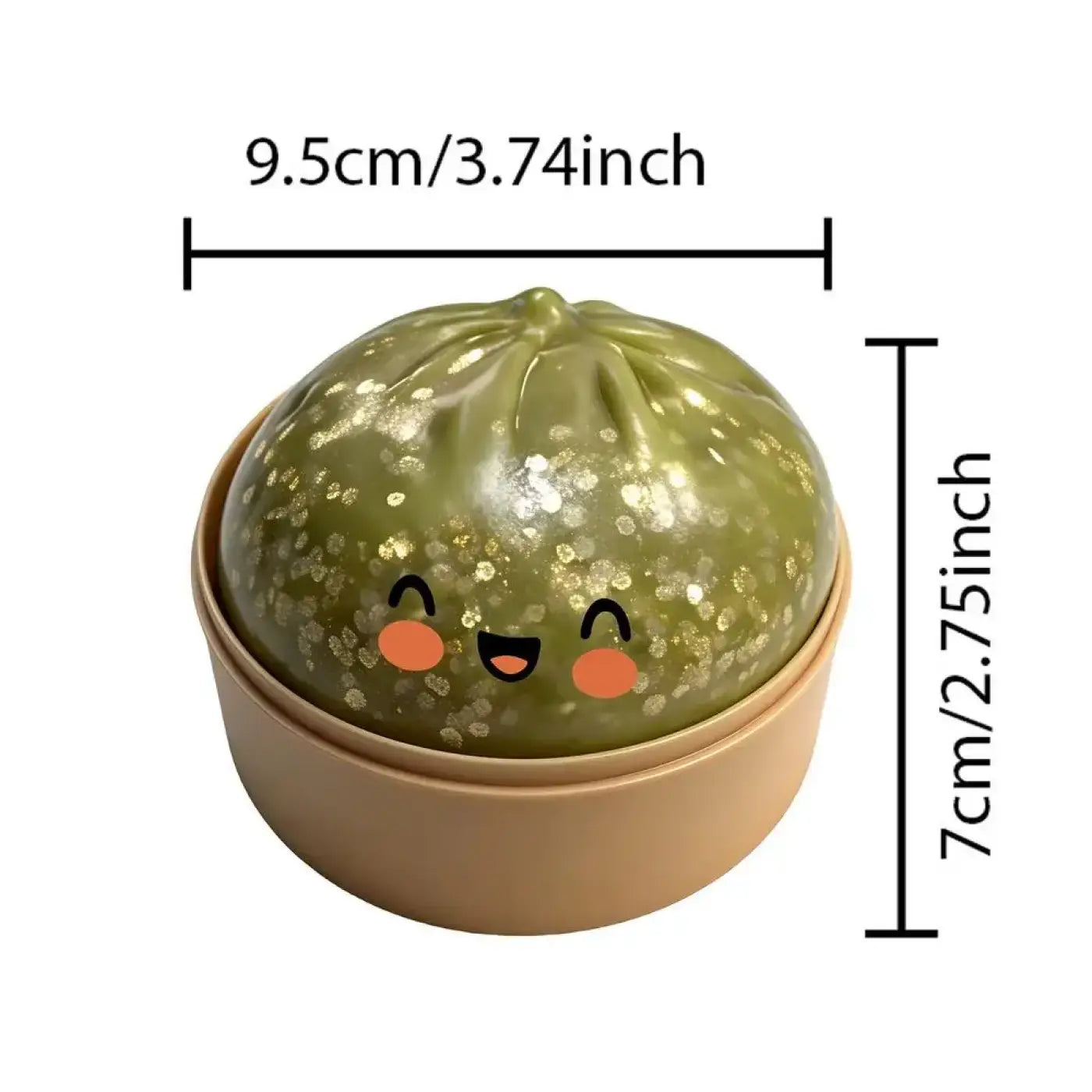 The Ball Depot stress balls: Squishy's Dumpling Toy Squeeze Ball