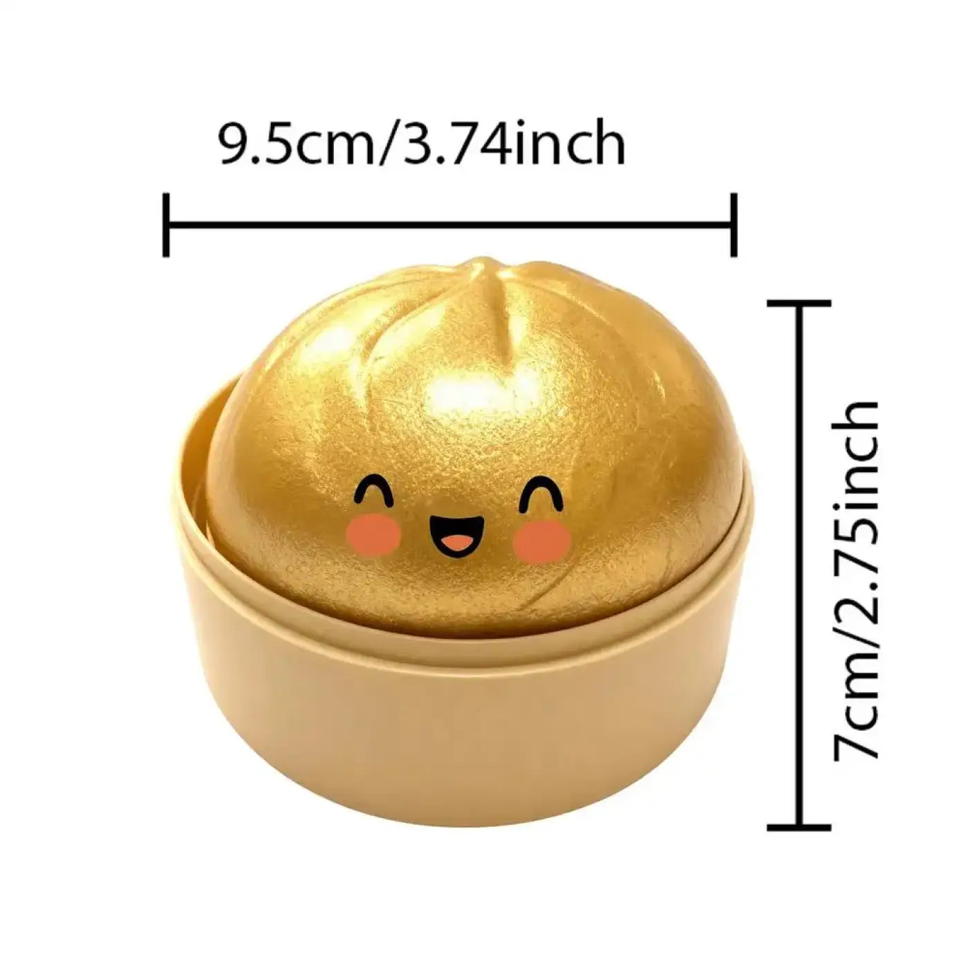 The Ball Depot stress balls: Squishy's Dumpling Toy Squeeze Ball