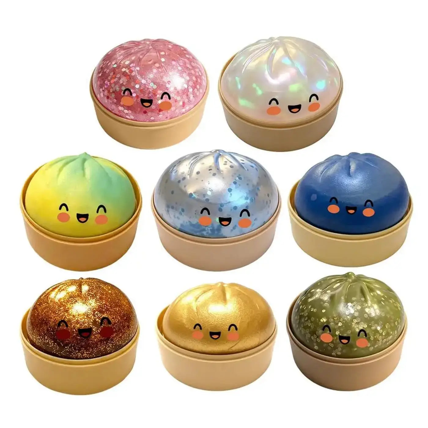The Ball Depot stress balls: Squishy's Dumpling Toy Squeeze Ball