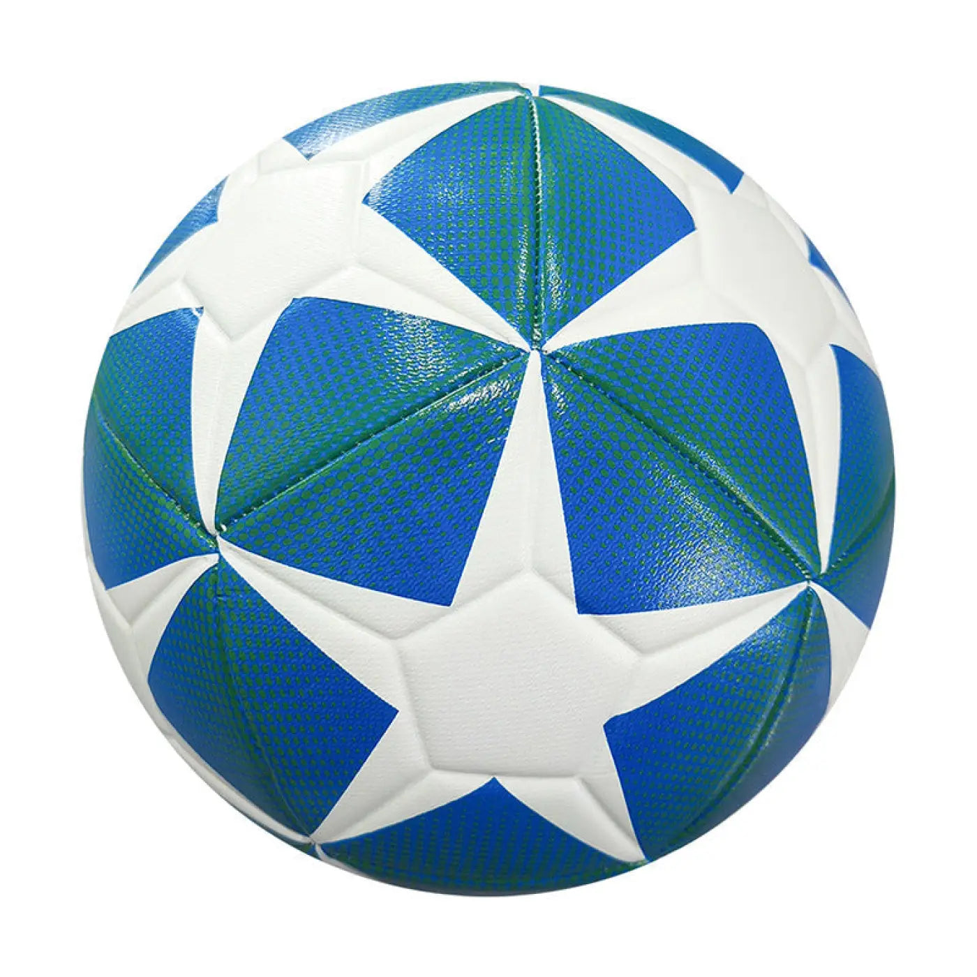The Ball Depot soccer ball: Standard No. 5 PVC Machine Sewn Soccer Ball