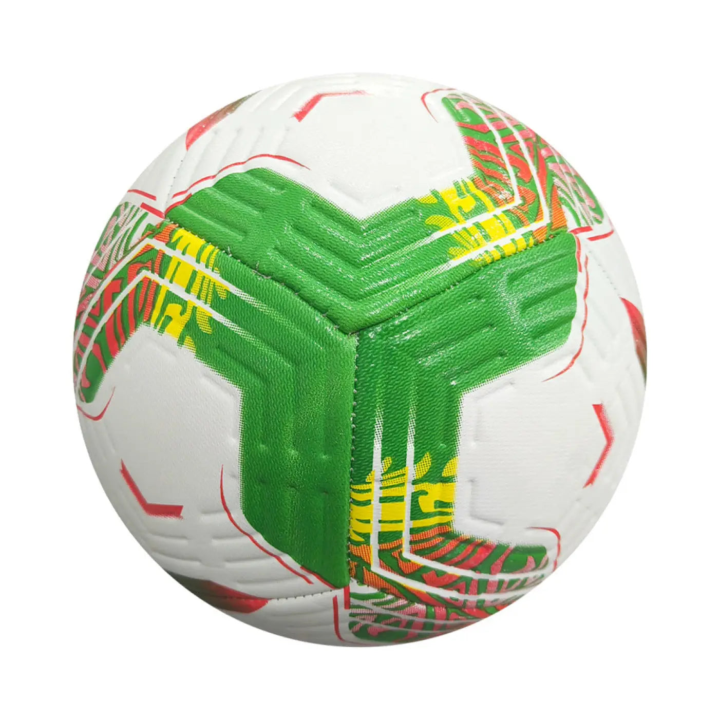 The Ball Depot soccer ball: Standard No. 5 PVC Machine Sewn Soccer Ball
