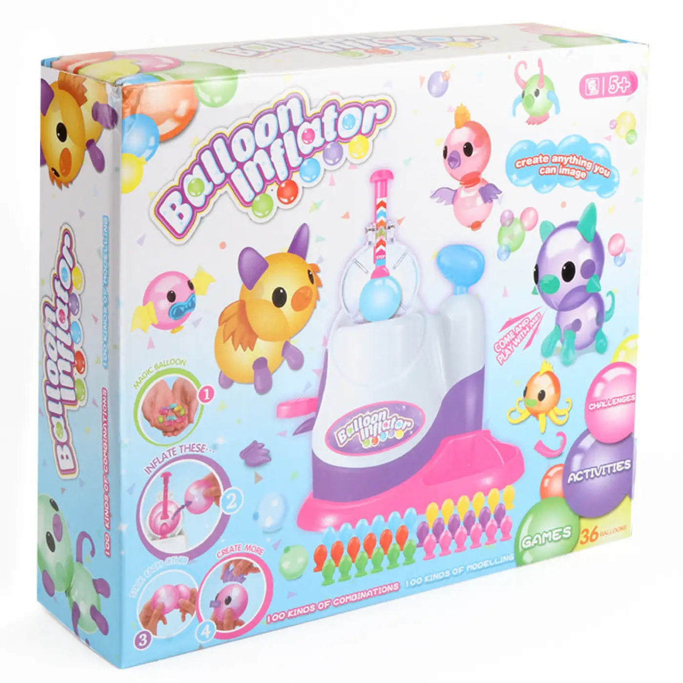 The Ball Depot children game: Sticky ball fun inflator