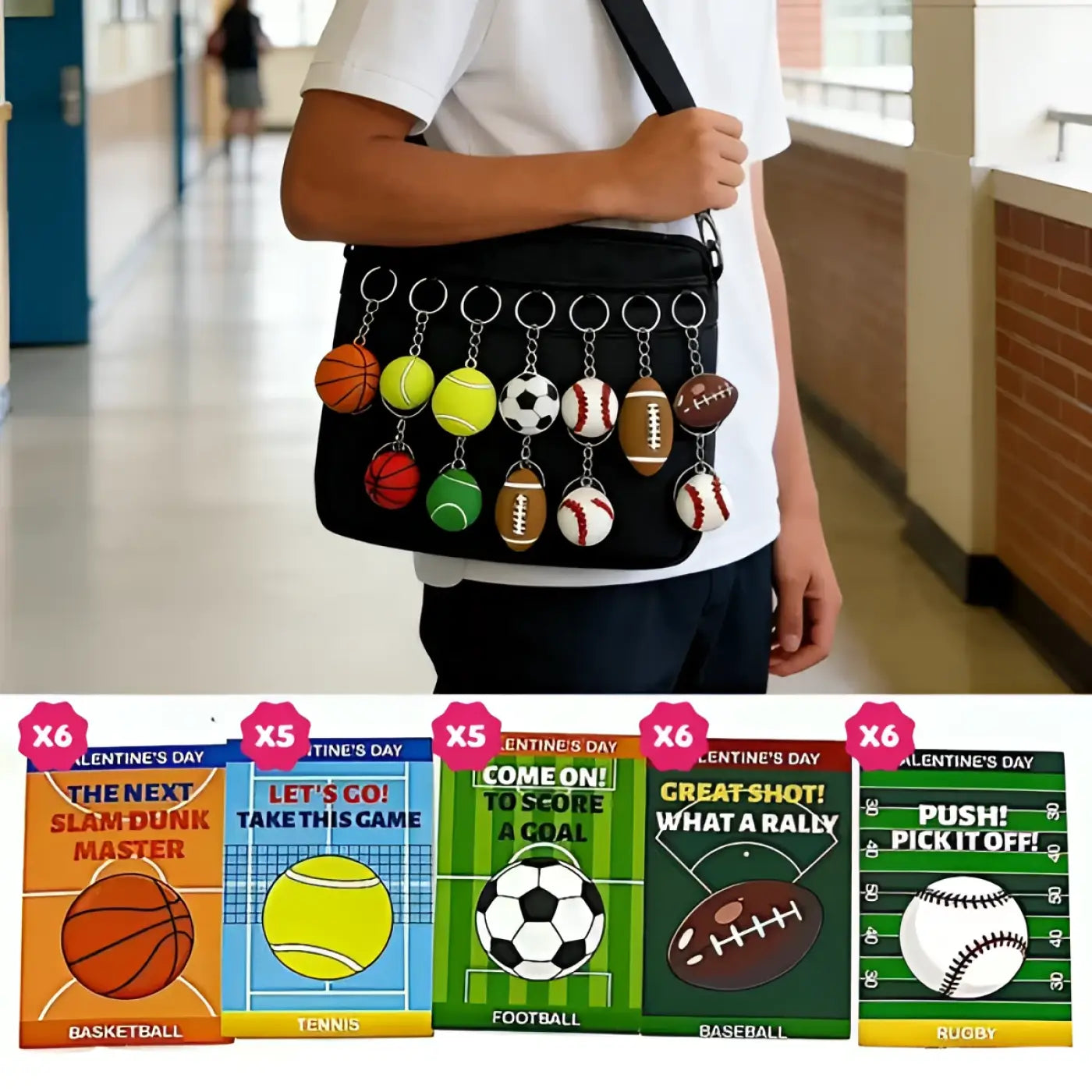 The Ball Depot stress balls: Stress-Relieving Foam Ball Keychains