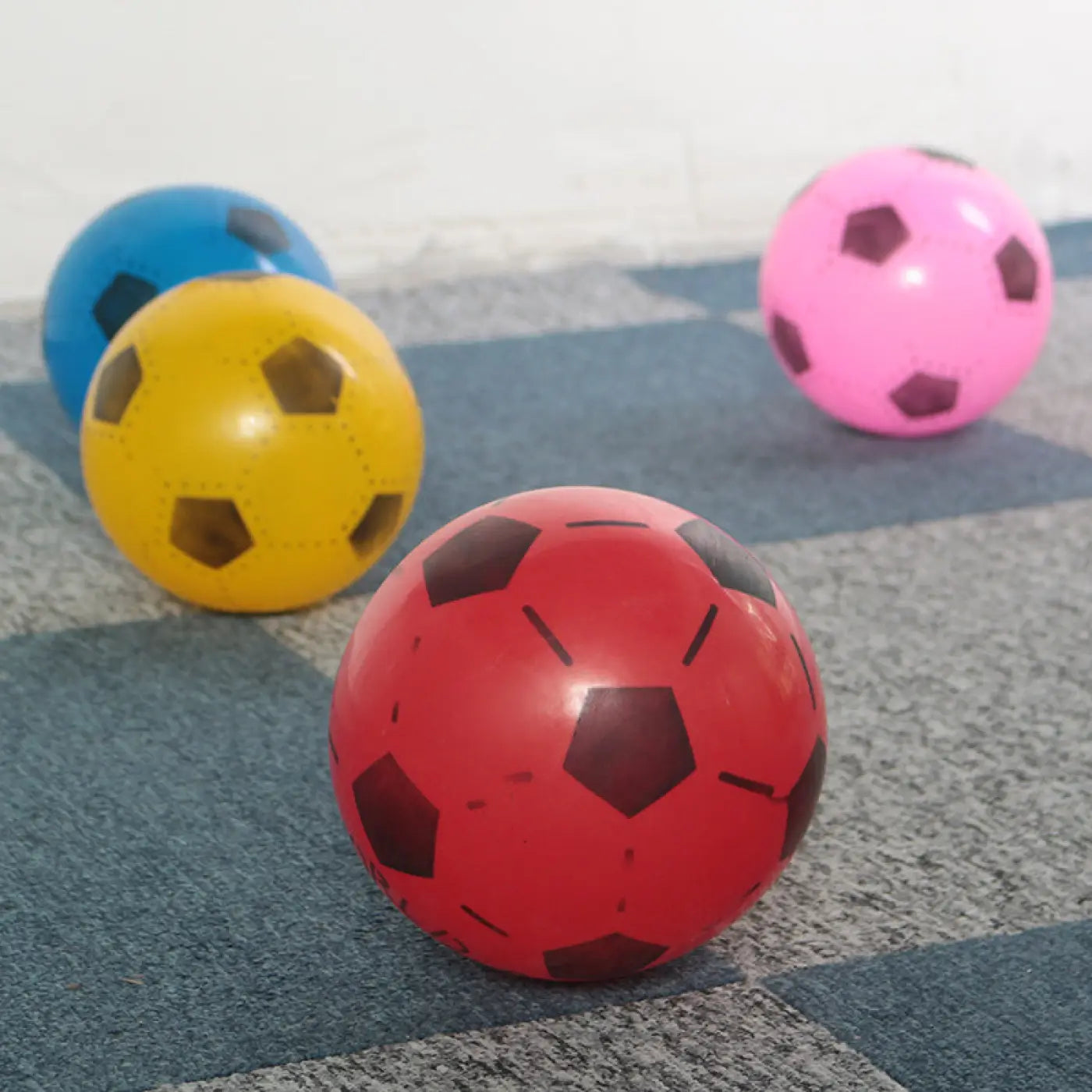 The Ball Depot kids inflatable ball: Stretch Kids Inflatable Soccer Ball
