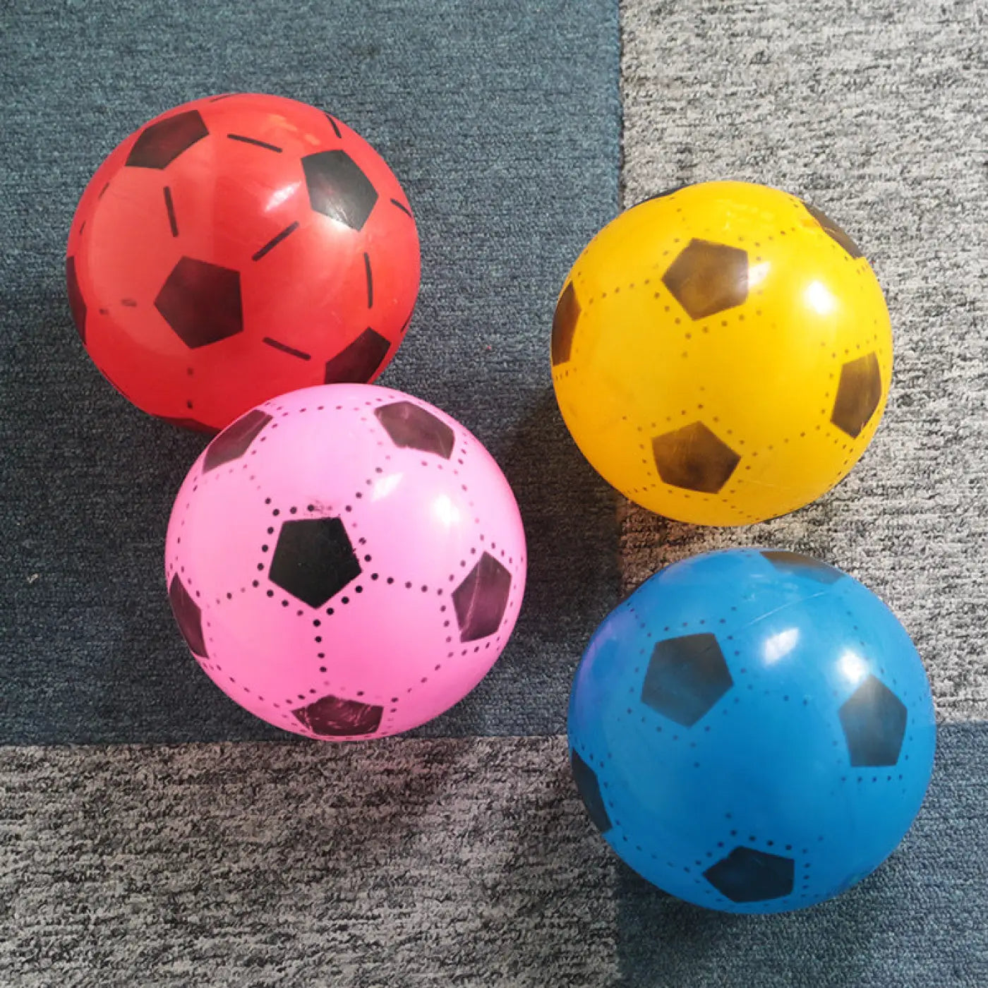 The Ball Depot kids inflatable ball: Stretch Kids Inflatable Soccer Ball