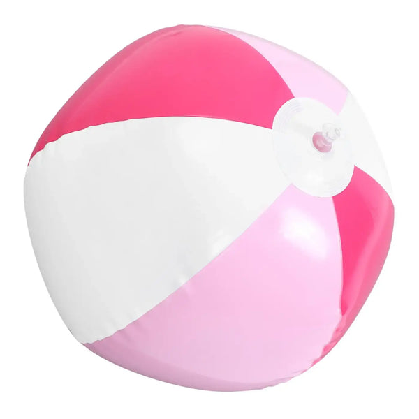 The Ball Depot beach ball: Summer Inflatable Beach Ball — Pink/White