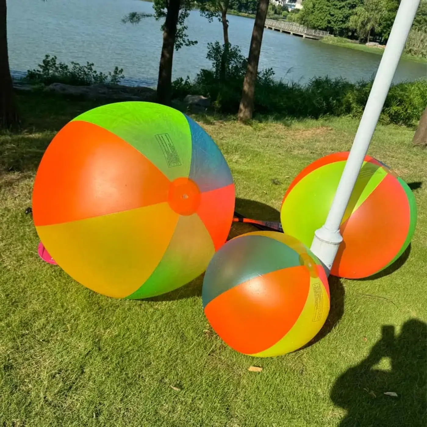 The Ball Depot beach ball: Super Big Inflatable Beach Ball