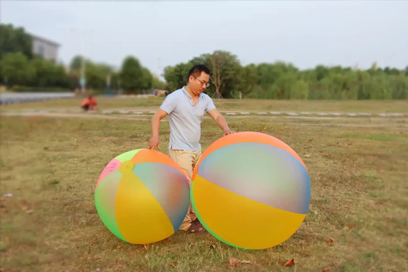 The Ball Depot beach ball: Super Big Inflatable Beach Ball