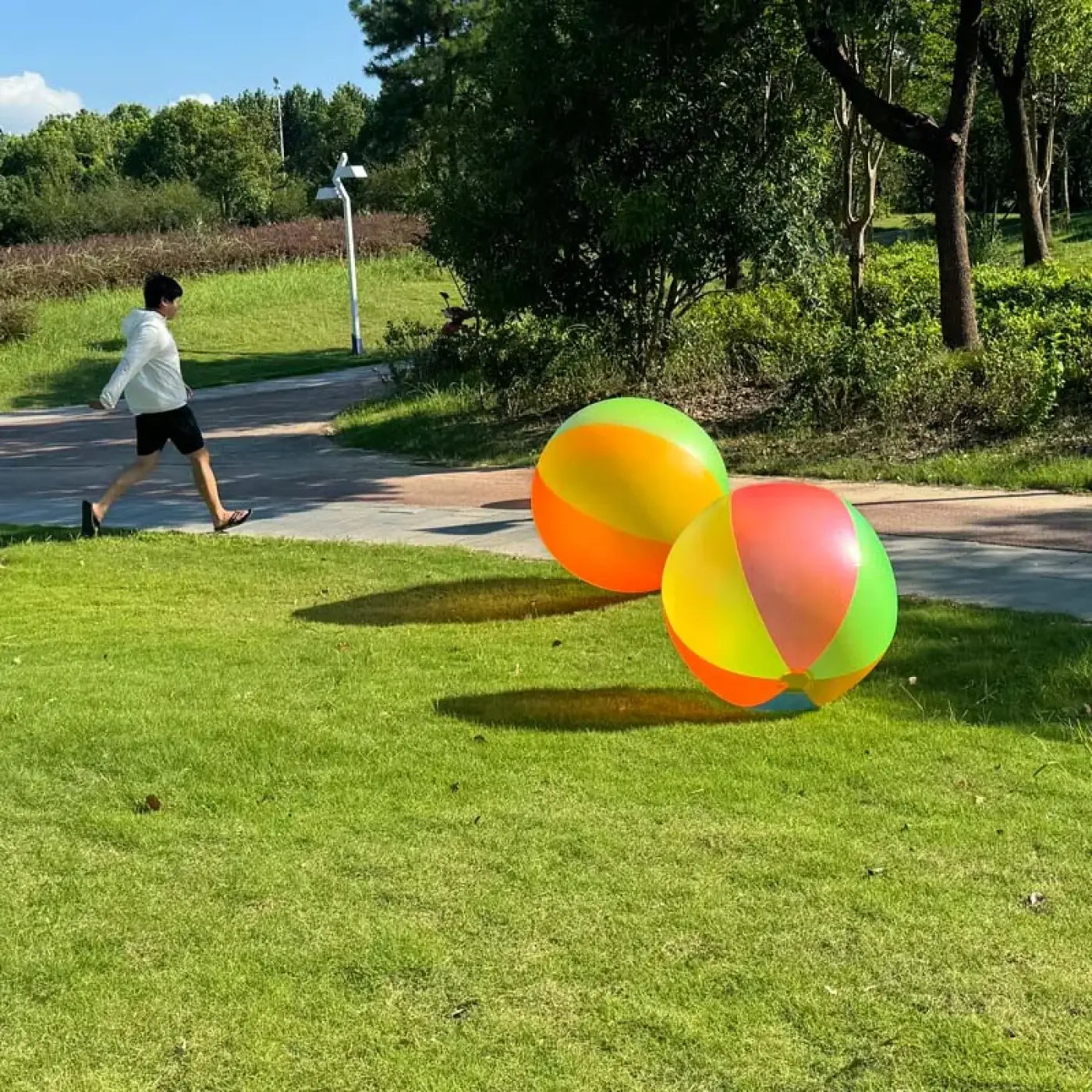 The Ball Depot beach ball: Super Big Inflatable Beach Ball