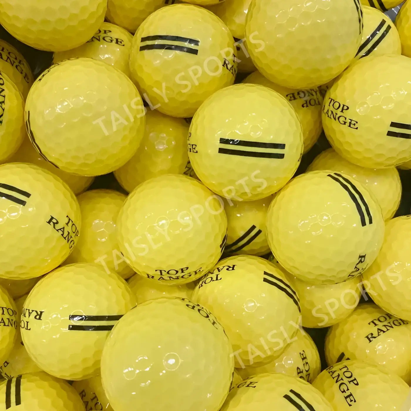 The Ball Depot golf ball: Super Range Golf Balls Yellow Driving Range Golf Ball