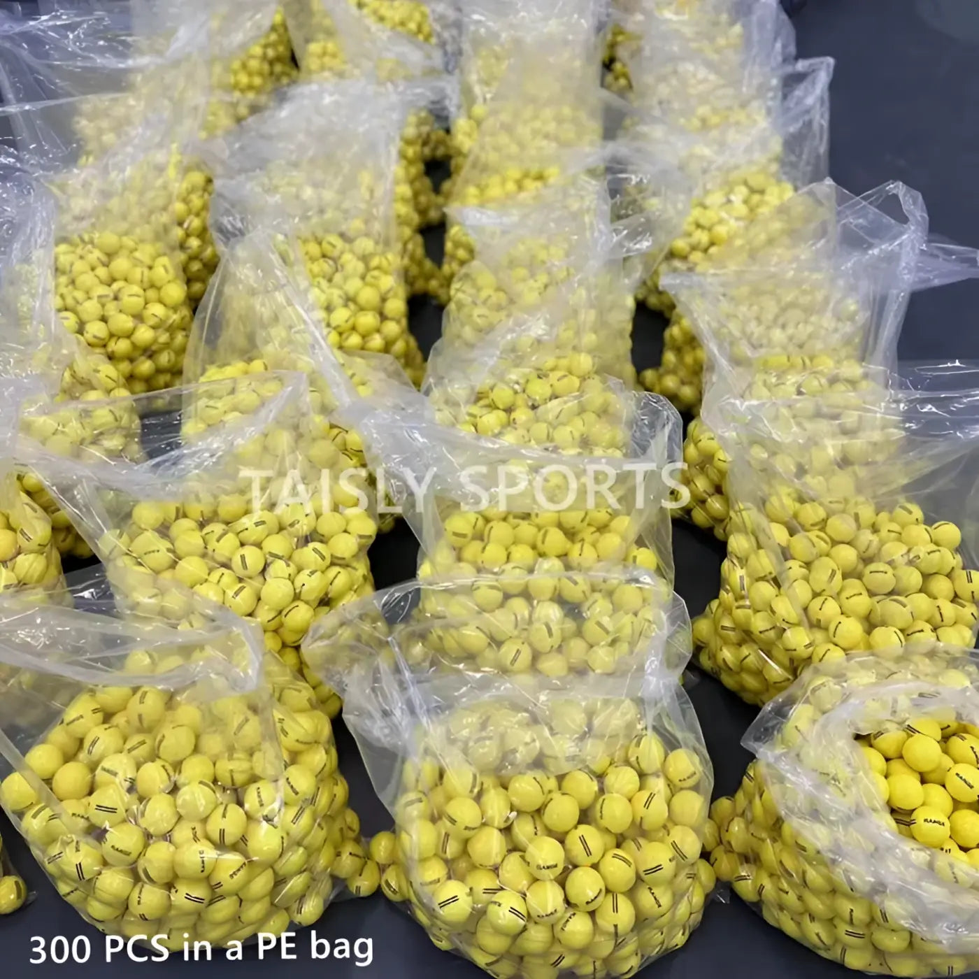 The Ball Depot golf ball: Super Range Golf Balls Yellow Driving Range Golf Ball