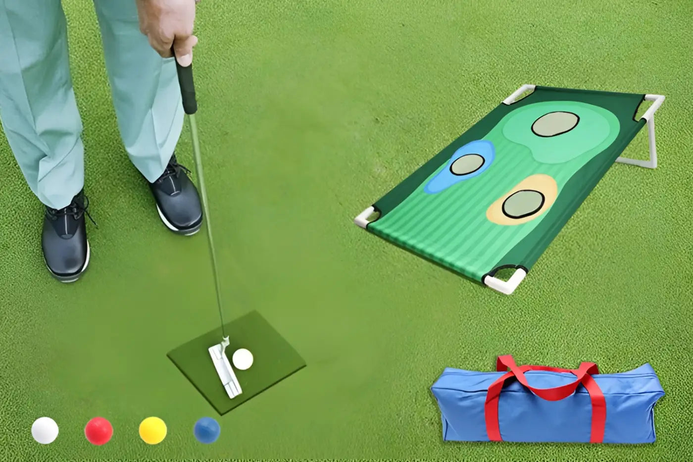 The Ball Depot ball game: swing practice net