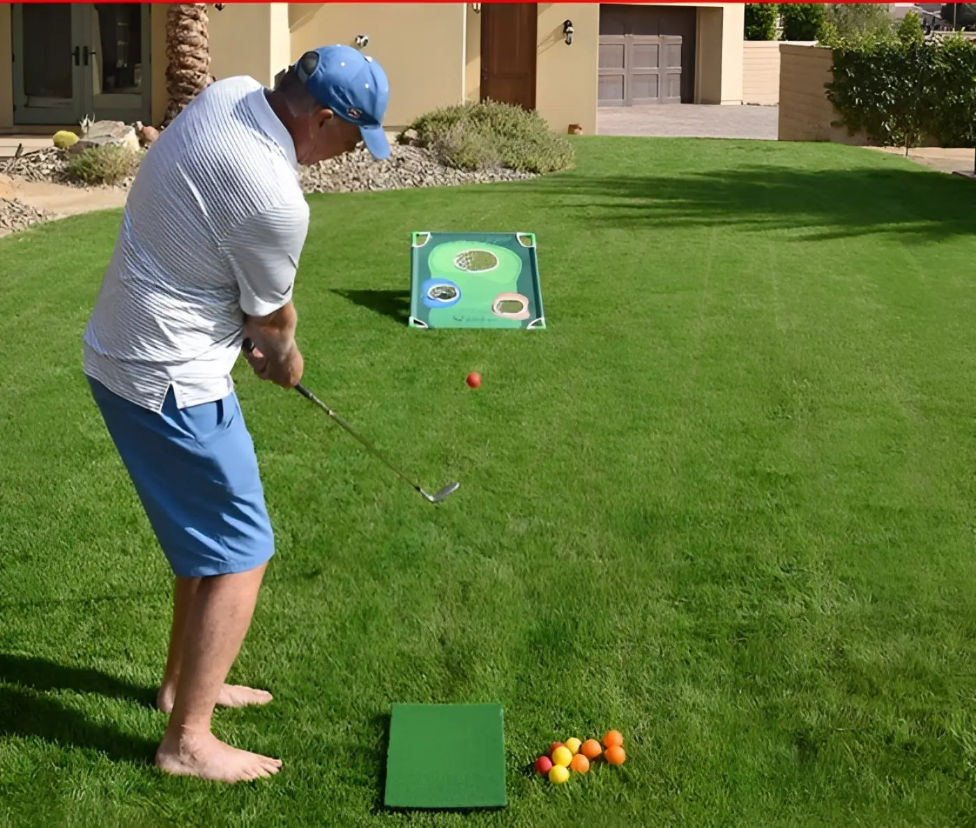 The Ball Depot ball game: swing practice net