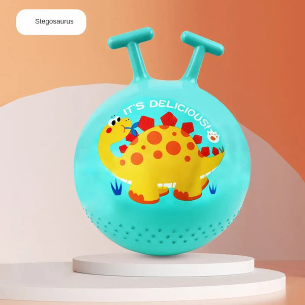 The Ball Depot bouncy ball: T-Handle Dinosaur Claw Bouncing Ball