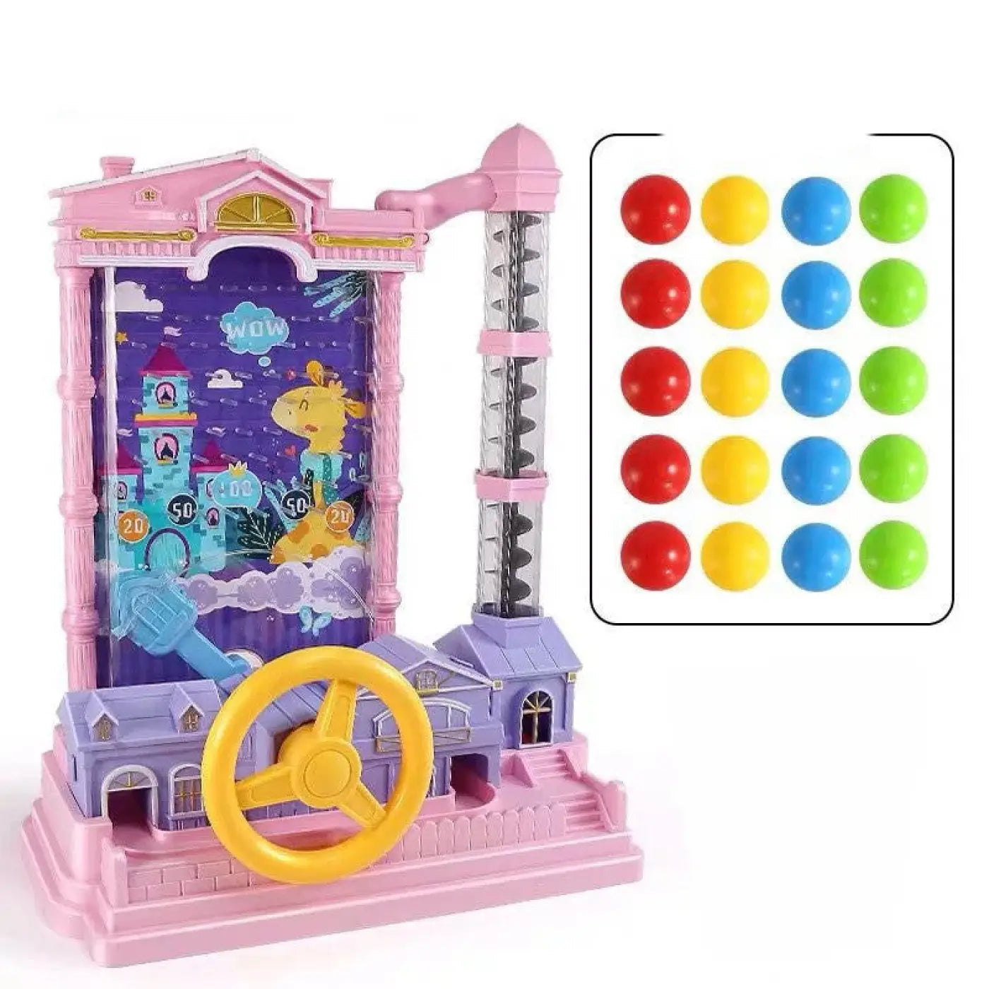 The Ball Depot ball game: Table Catching Ball Machine For Children