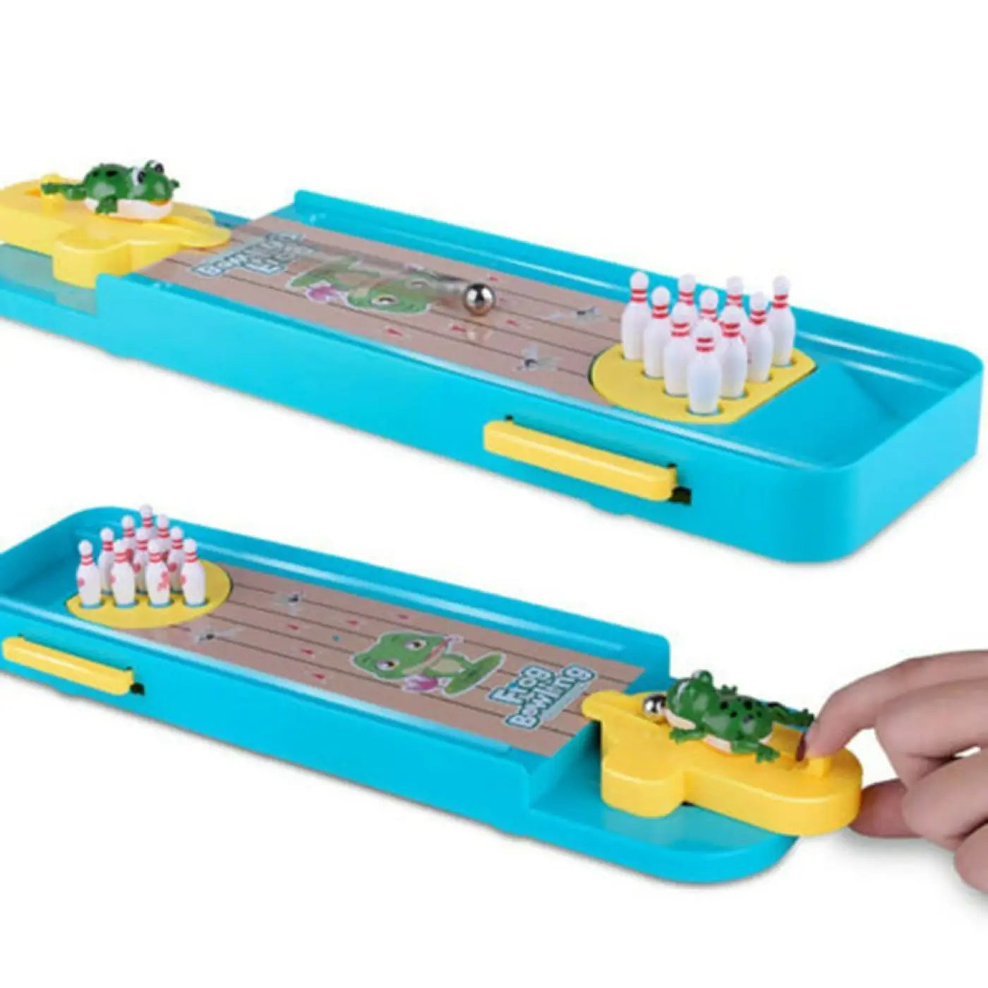 The Ball Depot ball game: Tabletop mini bowling