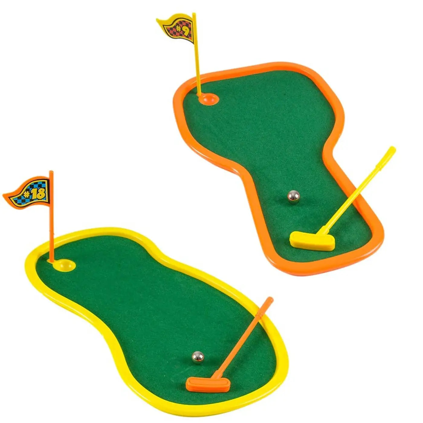 La Luna Bella - Toys kids ball golf game: Tabletop Mini Golf Playset