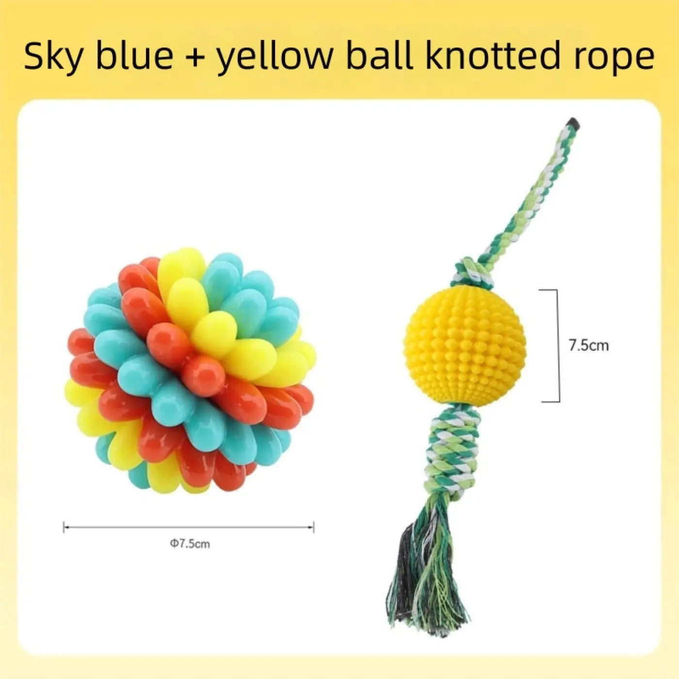 The Ball Depot dog balls: Teething dog Balls