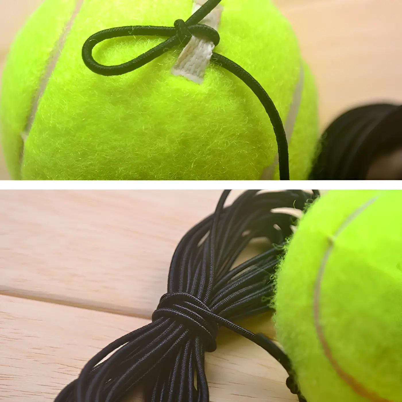 The Ball Depot tennis balls: Tennis Ball with String