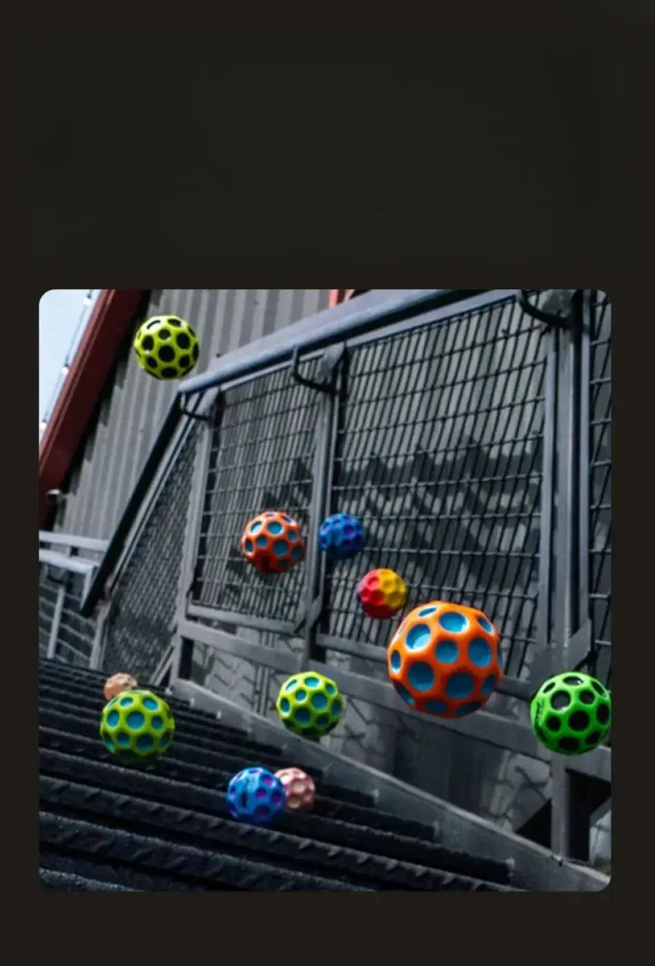 The Ball Depot bouncy balls: The Original Moon Ball-Super Bouncy