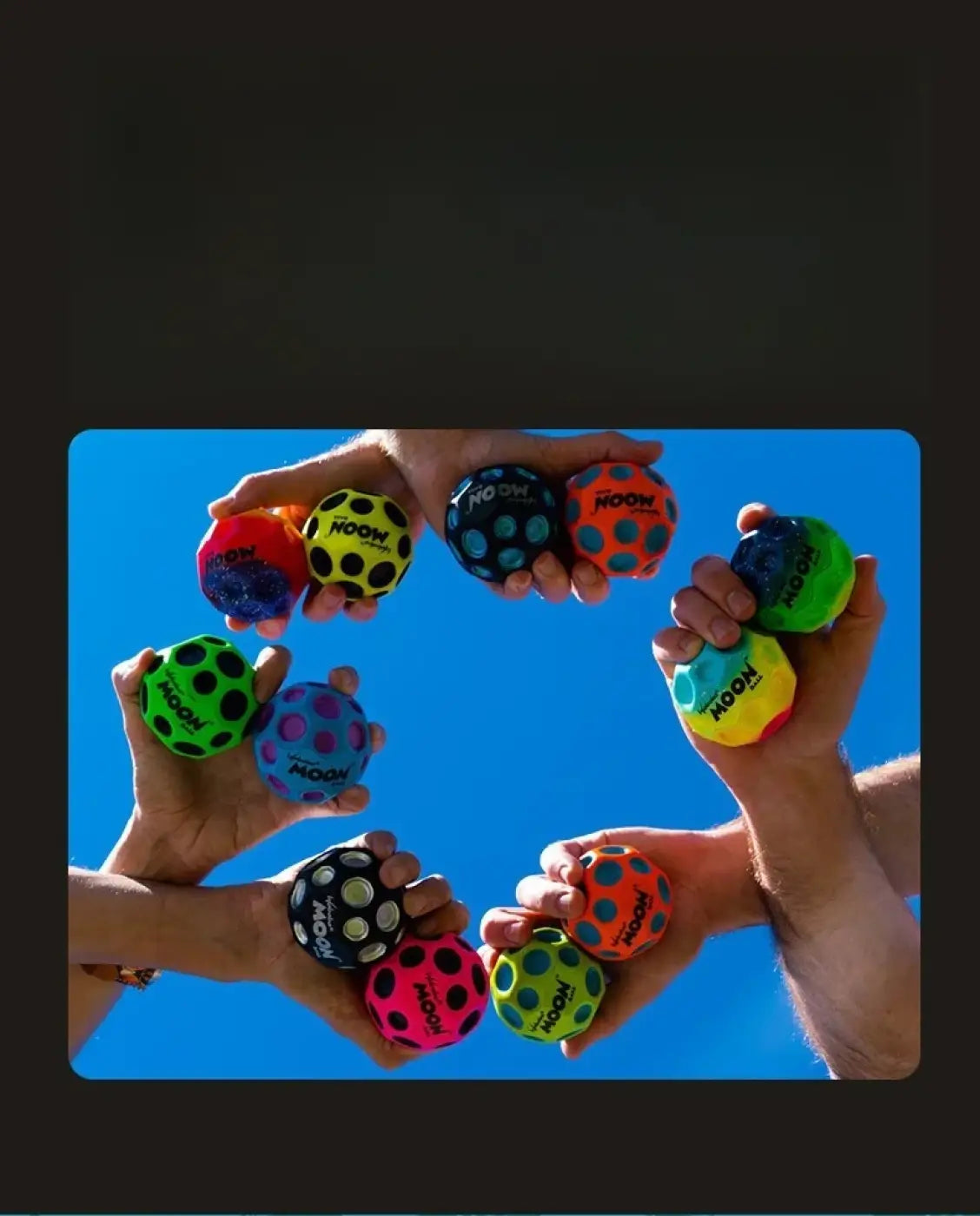 The Ball Depot bouncy balls: The Original Moon Ball-Super Bouncy