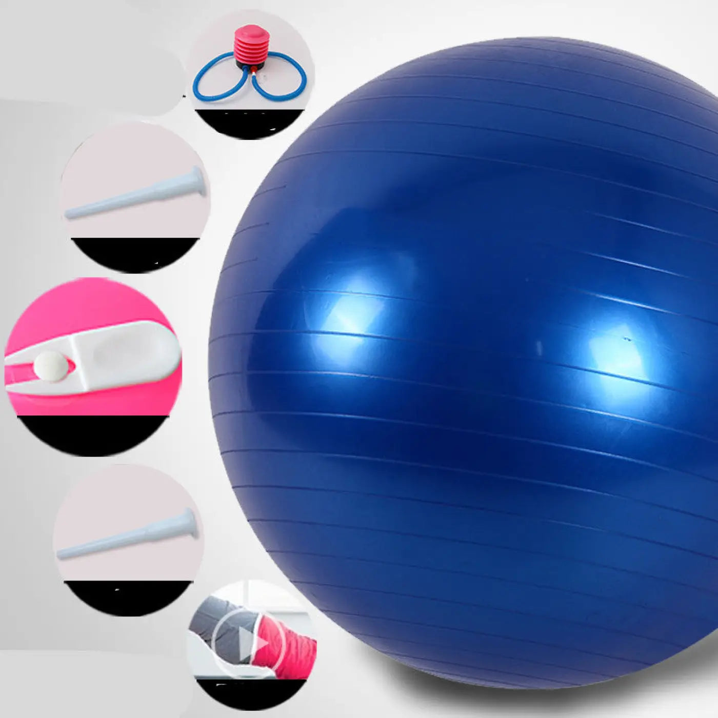 The Ball Depot yoga ball: Thickened Explosion Proof Yoga Ball