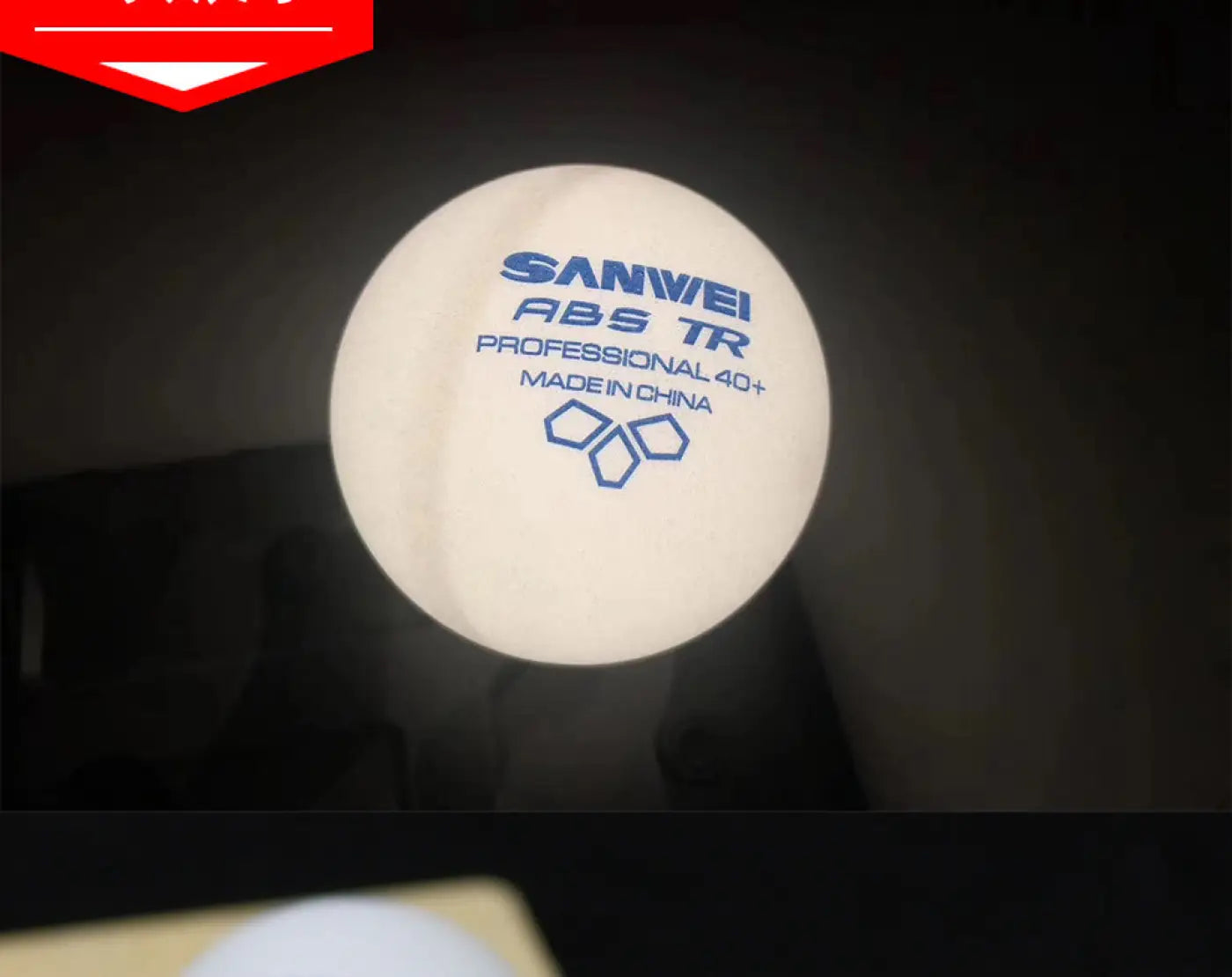 The Ball Depot table tennis: Three-dimensional TR Table Tennis Balls 100 Pcs