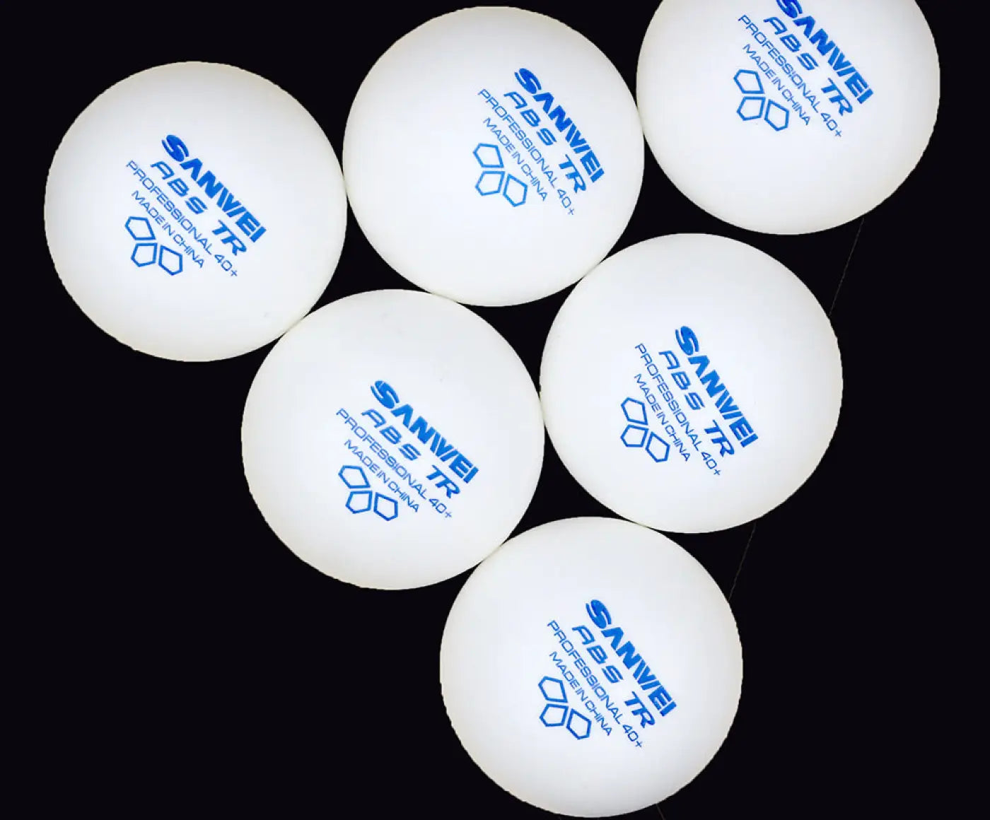 The Ball Depot table tennis: Three-dimensional TR Table Tennis Balls 100 Pcs