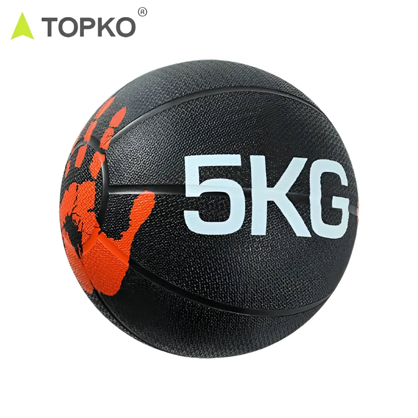 The Ball Depot : TOPKO Custom logo Fitness Training Equipment Hands Grip Eco-friendly Rubber Medicine Ball