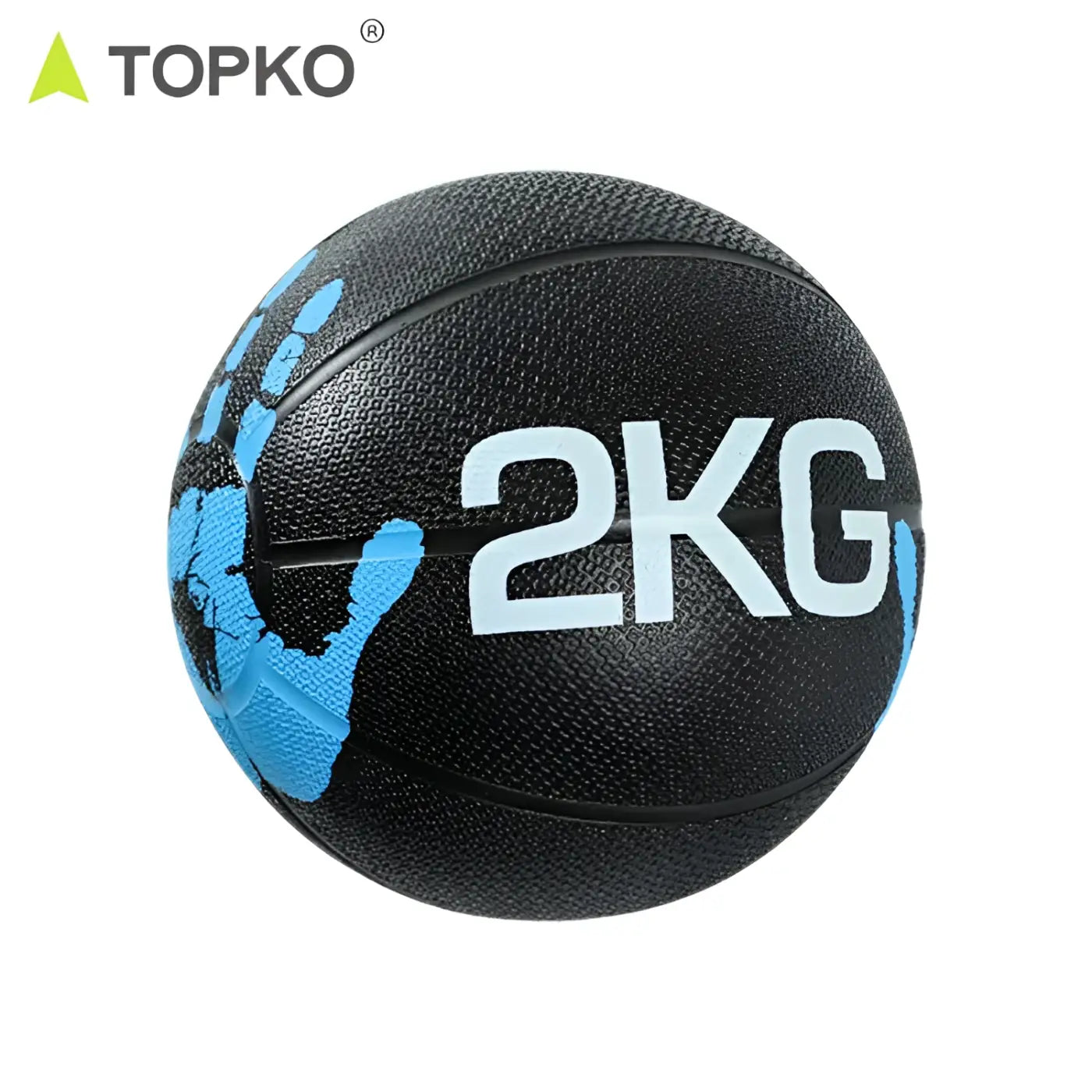 The Ball Depot : TOPKO Custom logo Fitness Training Equipment Hands Grip Eco-friendly Rubber Medicine Ball