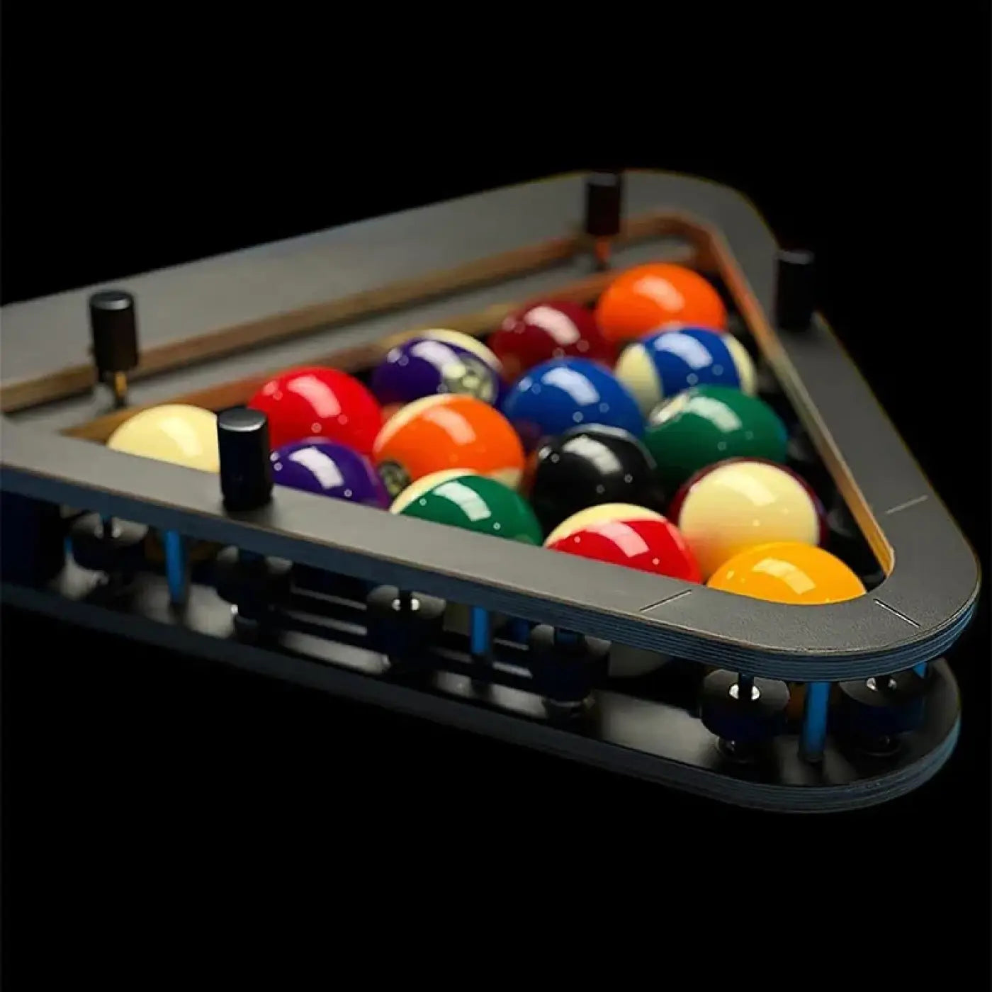 The Ball Depot pool ball rack: Tournament Standard Professional Pool Ball Rack