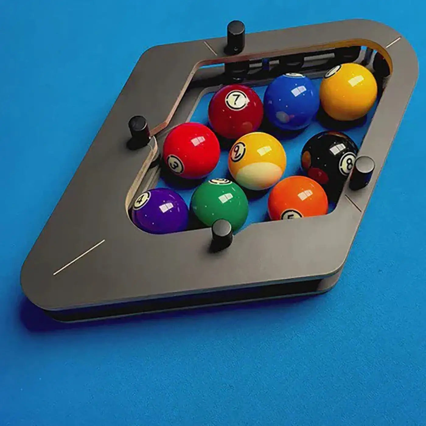 The Ball Depot pool ball rack: Tournament Standard Professional Pool Ball Rack