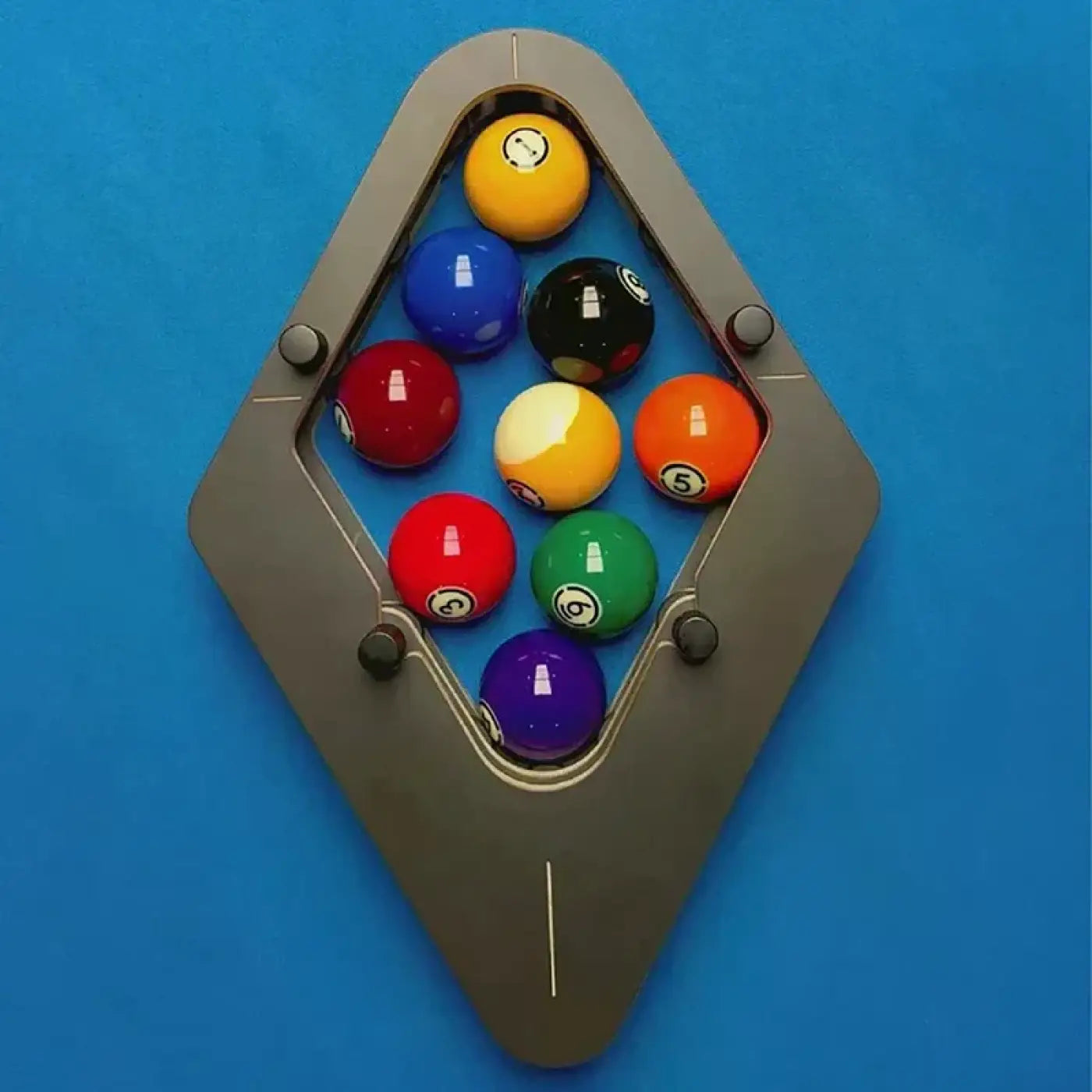 The Ball Depot pool ball rack: Tournament Standard Professional Pool Ball Rack