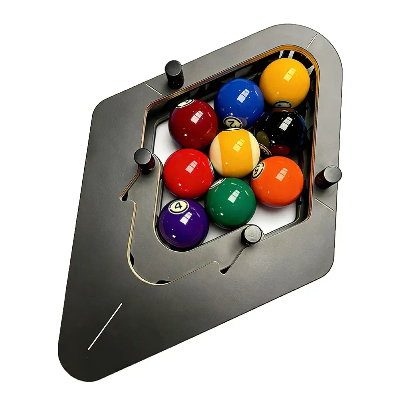 The Ball Depot pool ball rack: Tournament Standard Professional Pool Ball Rack